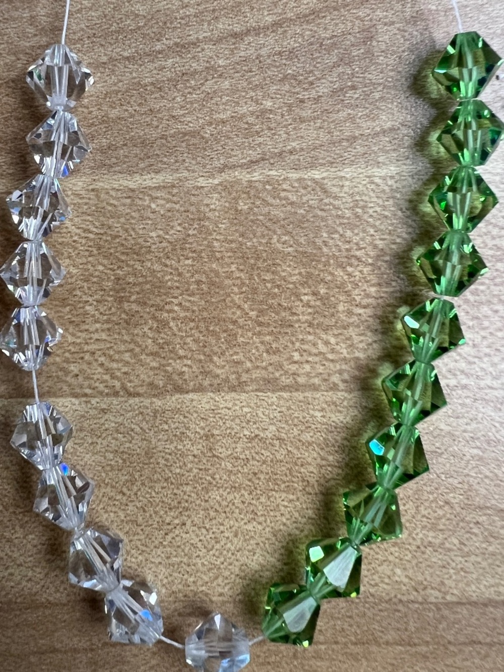 Swarovski 8mm Bicones 2 colors Total of 20 beads